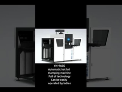 Otomatik Sıcak Yaldız Baskı Makinesi kozmetik ambalaj kutusu basar