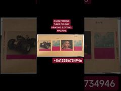 Oluklu Kutu Flekso Baskı Makinesi Slotter ve Kenar Beslemeli Kutu Baskı Makinesi