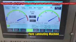 JIGUO Yüksek Hızlı Otomatik Flüt Laminasyon Makinesi