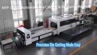 JIGUO MYP 1320Q Otomatik Kalıp Kesme ve Soyma Makinesi