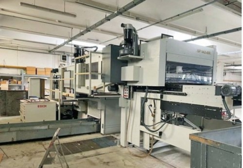satın al En ince 80 G/m2 kağıt için yüksek basınçlı mat kesme makinesi 600 ton online manufacture