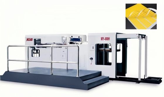 satın al Küçük Boyutlu Otomatik Ölçüm Kesme Makinesi Kendine Yapışkan Giysi Etiketleri Kesmek İçin online manufacture