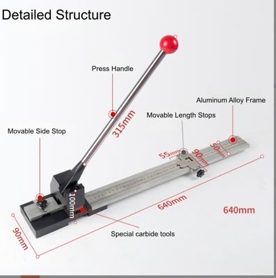 satın al Creasing Matrix Cutter Be Used With Automatic Die Cutting Machine Automatic Creasing Strip Cutter online manufacture