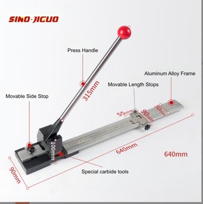 satın al Creasing Matrix Cutter Precision Creasing Strip Cutting Equipment online manufacture