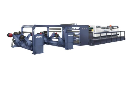 satın al JIGUO ZWC-1700-4 Paper Sheeter Cutter Machine，Reference weight of cutting paper：50-500g/m2，Max.Diameter of paper：1650mm(65〃)Max，Maximum cutting meter speed：300m/min online manufacture