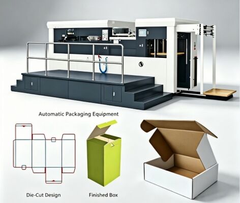 satın al Karton ve dalgalanmış karton için otomatik ölçekli kesme ve kırpma makinesi online manufacture