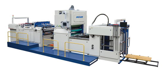 satın al Yüksek Hızlı BOPP Film Laminasyon Makinesi Otomatik Termal 1080x1000mm Levha online manufacture