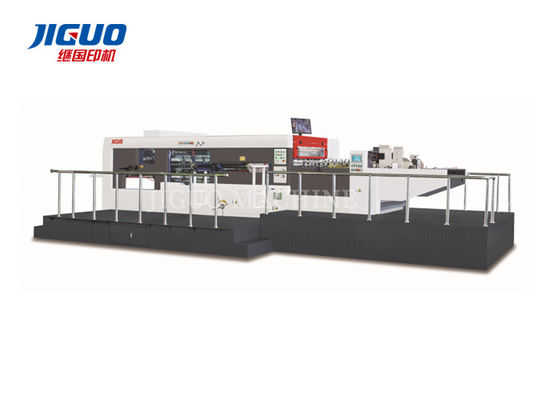 satın al Oluklu Kurşun Kenar Kalıp Kesme Sıyırma Makinesi 1500mm Kağıt Besleme Makinesi online manufacture