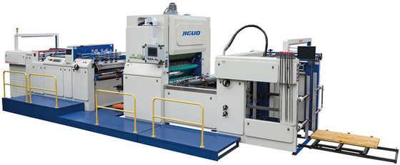 satın al JIGUO Otomatik Film Laminasyon Makinesi Uçan Bıçak FMZ-1080BN Yüksek Hızlı online manufacture