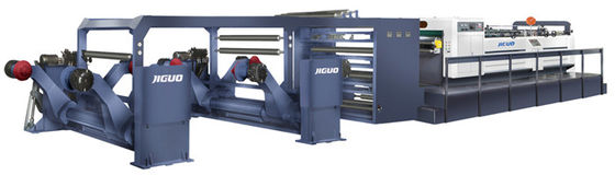 satın al Servo Döner Otomatik Kağıt Rulo - Sac Kesme Makinesi 1400mm Genişlik online manufacture