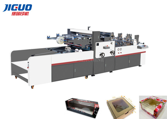 satın al JIGUO Pencere Yama Makinesi Karton E-Flüt Otomatik Klasör Yapıştırma Makinesi online manufacture