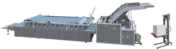satın al Yarı Otomatik Servo Flüt Laminasyon Makinesi Vakum Emme Besleyici Oluklu online manufacture