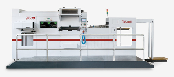 SINO JIGUO TMY-800H Hangtag Etiket Karton için Otomatik Folyo Damgalama Makinesi