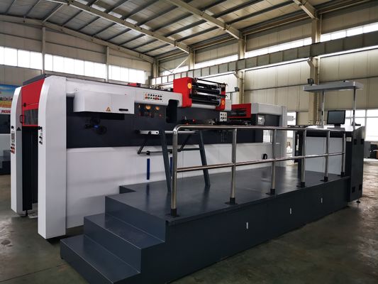 Yüksek verimli sıcak folyo damgalama ünitesi 34KW Isıtma plaka bölgesi gücü