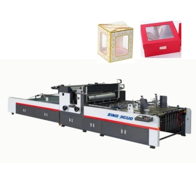 100×100mm Kağıt Karton Yapıştırma Makinesi 11000s/H Pencere Kutusu Yama Makinesi