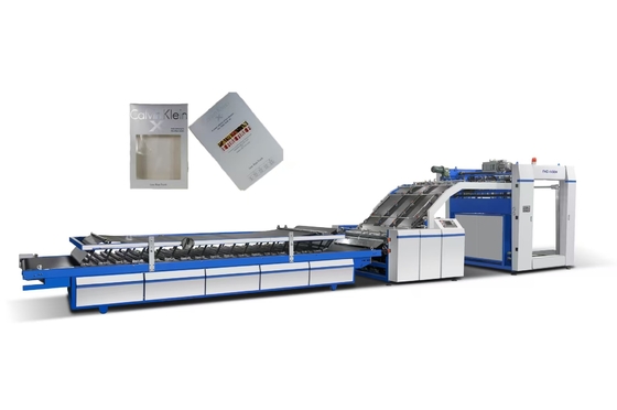 FMZ-1450 Otomatik Flüt Laminasyon Makinesi Max Laminasyon Boyutu 1450mm × 1250mm Min Laminasyon Boyutu 400mm × 400mm