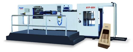 MYP-800H Otomatik Kalıp Kesme ve Sıyırma Makinesi Maksimum Kesme Hızı 8500s/sa, Levha kalınlığı: Oluklu mukavva: ≤4mm Karton: 0.1-3mm