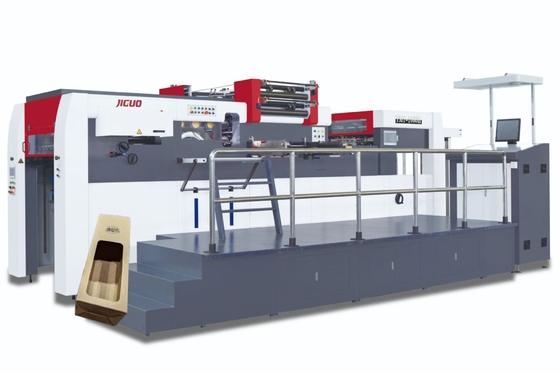 JIGUO TMY-1060H Otomatik Öldürme Kesme Sıcak Damgalama Makinesi Max Kağıt Boyutu 1060 * 760mm Isıtma Plağı Bölgesi 12