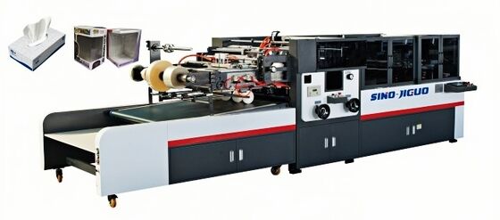 JIGUO Verimli Köşe Kesme ve Kıvırma Pencere Yama Makinesi Ambalaj İçin