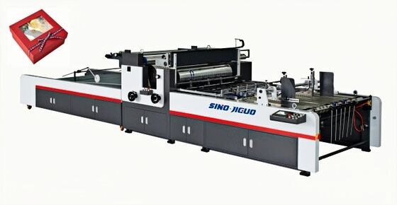 Otomatik Pencere Yama Makinesi SINO JIGUO TC-1500A Gürültülü ve Karton için.