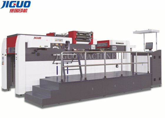 1060mm Sac Otomatik Kalıp Kesme Makinesi Kırma Sıcak Damgalama Makinesi